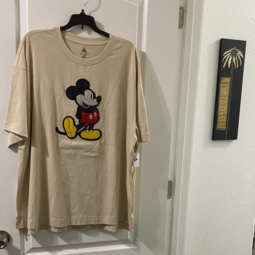 Disney Beaded Mickey MouseT-Shirt